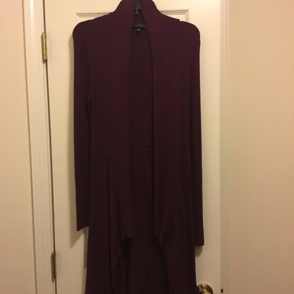 Burgundy Full Length Sweater